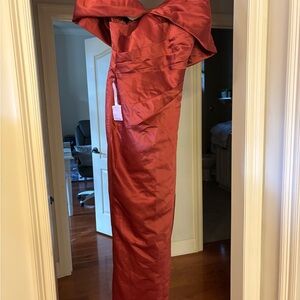 Elegant Red Evening Gown